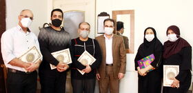 گزارش تصویری تقدیر سیدعلی حسینی از کارکنان امور مالی کانون استان تهران