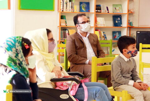 گزارش تصویری حضور سرپرست اداره‌کل کانون تهران، در میان اعضا و مربیان فراگیر مرکز شماره ۴۰