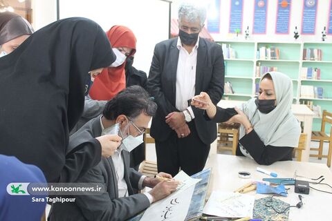 به مناسبت هفته پژوهش؛ نشست تخصصی ویژه مربیان خوشنویسی کانون خوزستان