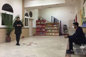 تست بازیگری از علاقمندان و اعضای فعال انجمن نمایش کانون زنجان