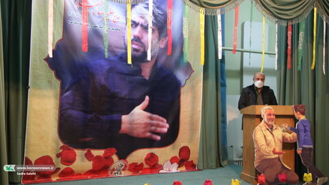 چهارمحال وبختیاری کانون بروجن یادبود عضو کانون شهید مدافع حرم  علیرضا جیلان