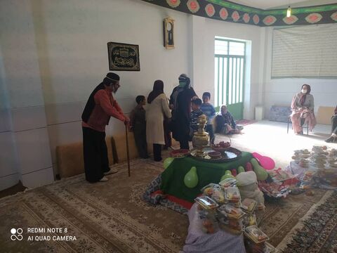 حضور کتاب خانه سیار روستایی اصفهان در روستای دنبی از توابع بر خوار و میمه