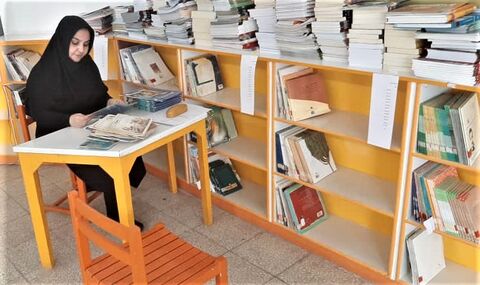 گزارش تصویری اجرای طرح ساماندهی کتاب مراکز فرهنگی هنری کانون پرورش فکری کودکان و نوجوانان استان قم