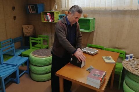 گزارش تصویری اجرای طرح ساماندهی کتاب مراکز فرهنگی هنری کانون پرورش فکری کودکان و نوجوانان استان قم