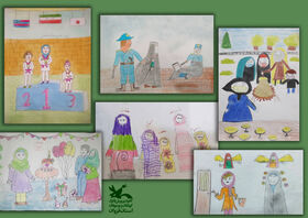 برگزیدگان مسابقه نقاشی استانی «گوهر فاطمی» معرفی شدند