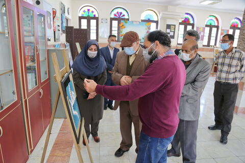 افتتاح نمایشگاه اثار هنری قرانی
