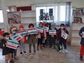 گزارش تصویری استقبال پرشور کودکان و نوجوانان از برنامه‌های ایام الله دهه مبارک فجر در آذربایجان شرقی