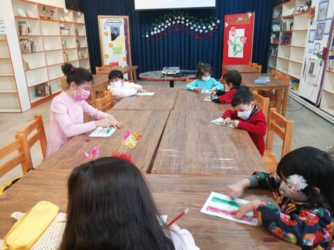  استقبال پرشور کودکان و نوجوانان از برنامه‌های ایام الله دهه مبارک فجر - مرکز شماره ۱ تبریز