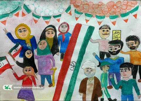 فعالیت های کانون پرورش فکری کودکان  استان تهران به مناسبت دهه‌ی مبارک فجر