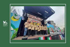 حضور پرشور کانون استان تهران در چهل‌وسومین سالروز پیروزی انقلاب اسلامی
