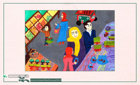 نمایشگاه مجازی آثار فراخوان خانواده شاد در کانون سمنان