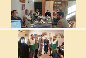 دیدار مدیرکل کانون قزوین با دبیرکانون‌های خدمت رضوی استان