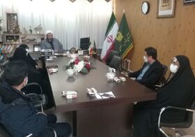 دیدار مدیرکل کانون  آذربایجان‌غربی و مسئول دفتر آستان قدس رضوی در استان