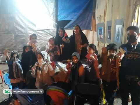خدمات کانون به مسافران راهیان نور در اردوگاه شهید کلهر