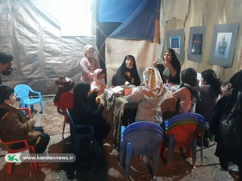 خدمات کانون به مسافران راهیان نور در اردوگاه شهید کلهر