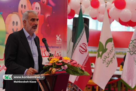 افتتاح نمایشگاه و بازار جشنواره اسباب‌بازی باحضور وزیر آموزش و پرورش و مدیرعامل  کانون