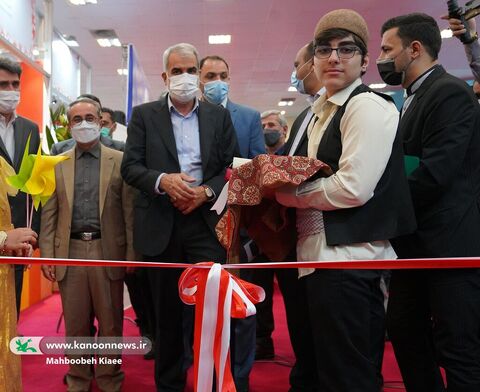 افتتاح نمایشگاه و بازار هفتمین جشنواره ملی اسباب‌بازی باحضور وزیر آموزش و پرورش و مدیرعامل  کانون