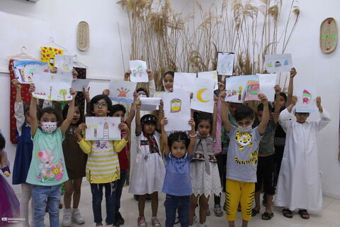 برگزاری مسابقه نقاشی کودکان با موضوع «ماه رمضان و آیین گرگیعان»