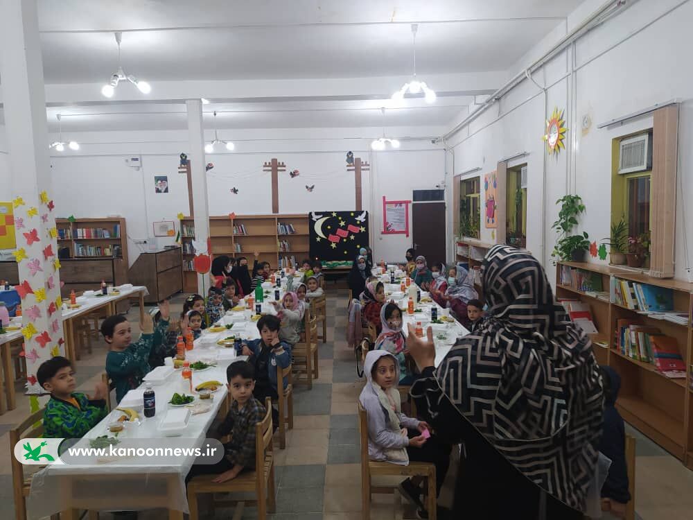 کانون پرورش فکری کودکان و نوجوانان شهر سرکان میزبان ضیافت افطار"بهشتیان کوچک"
