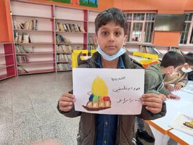 حمایت کودکان کانون فیروزان از کودکان فلسطینی در روز  "جهانی قدس"