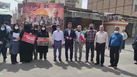حضور کانون خوزستان در راهپیمایی روز جهانی قدس