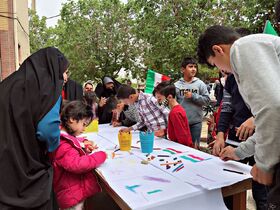 کانون پرورش فکری کودکان و نوجوانان استان کردستان در  روز قدس