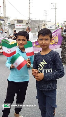 حضور اعضا و مربیان مراکز فرهنگی هنری استان بوشهر در راهپیمایی روز قدس