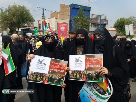 کانون استان آذربایجان غربی در راه‌پیمایی روز جهانی قدس