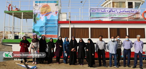 جشنواره تندیس های شنی ویژه برنامه روز ملی خلیج فارس