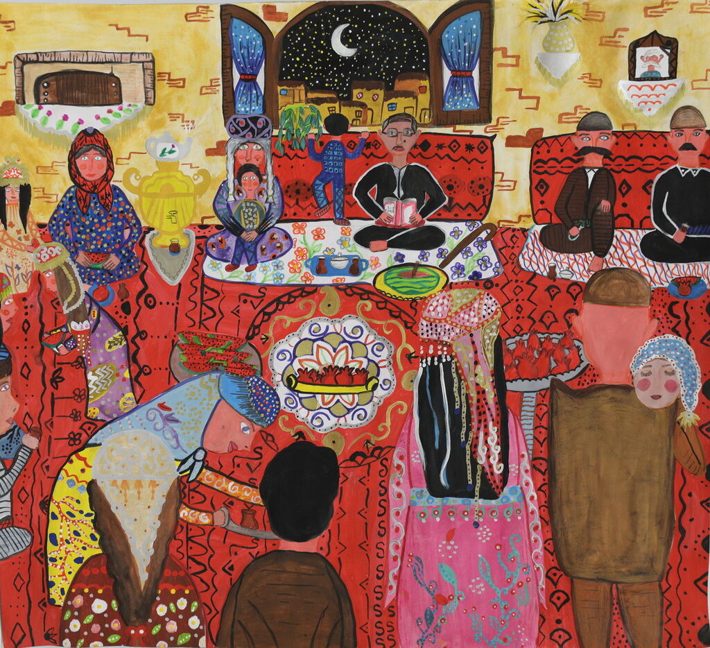 درخشش کودکان ایرانی در نمایشگاه نقاشی کاناگاوا