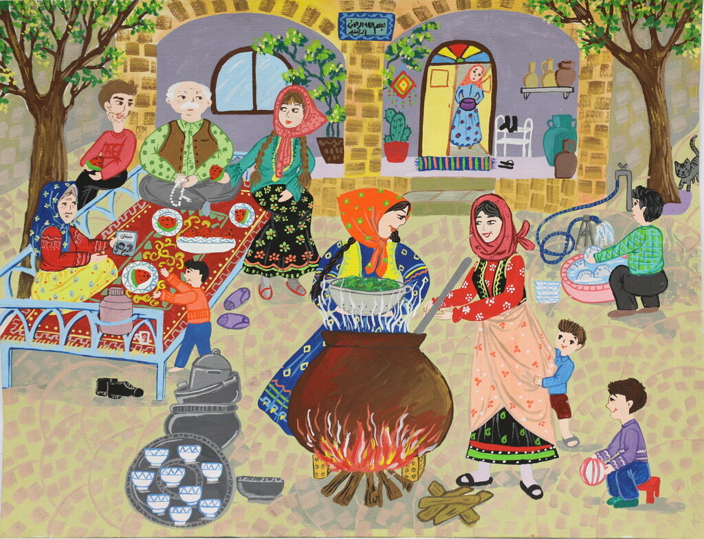 Iranian Children Shined at Kanagawa Painting Exhibition
