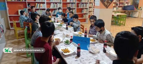 ضیافت افطاری در مراکز کانون کرمان