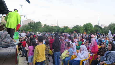 چند نما از برگزاری نخستین ویژه برنامه پنجاه بدر(روز باران) به همت کانون استان قزوین