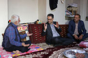 مدیرکل کانون مازندران با خانواده شهید دیدار کرد