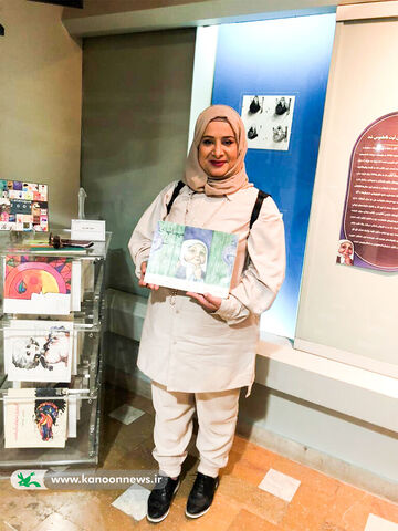 بازدید ناشر قطری از موزه هنر و ادبیات کانون