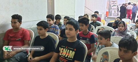 حضور کتابخانه سیار کانون خوزستان در رزمایش جهادگران فاطمی