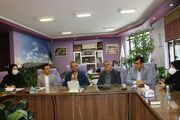 جلسه مدیر کل کانون فارس با رییس سازمان سیما، منظر و فضای سبز شهرداری شیراز