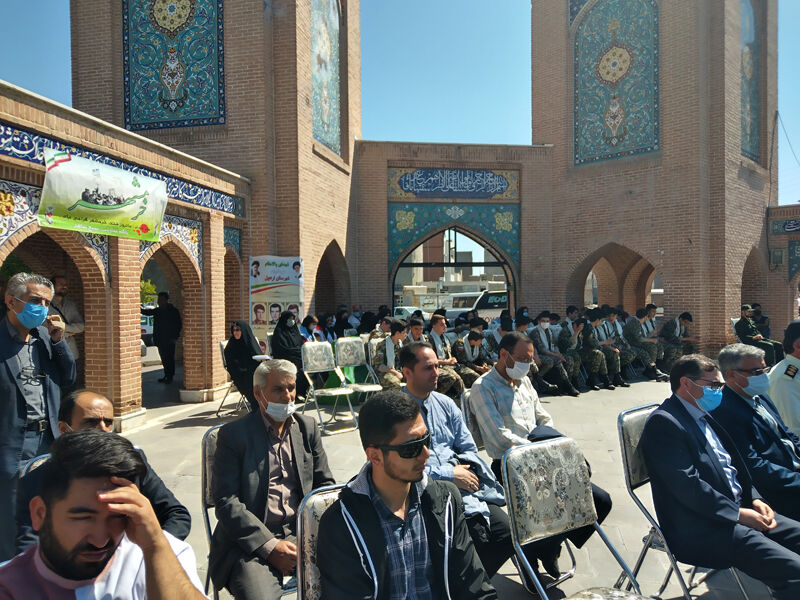 یادواره‌ حماسه‌ی آزادسازی خرمشهر با حضور کارکنان کانون اردبیل