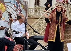 قصه‌گویی مربی کانون در موزه قاجار تبریز