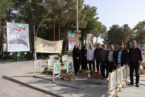 همکاران بسیجی اداره کل کانون استان در مراسم گرامی داشت آزاد سازی خرمشهر شرکت کردند