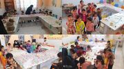 شورونشاط کودکان ایلامی در فعالیت های حضوری مراکز