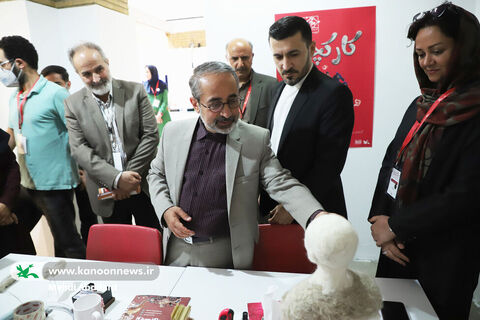افتتاح نمایشکاه کار کچه در داوزدهمین جشنواره بین‌المللی پویانمایی تهران