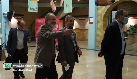 بازدید رییس فرهنگستان هنر از دوازدهمین جشنواره بین‌المللی پویانمایی تهران