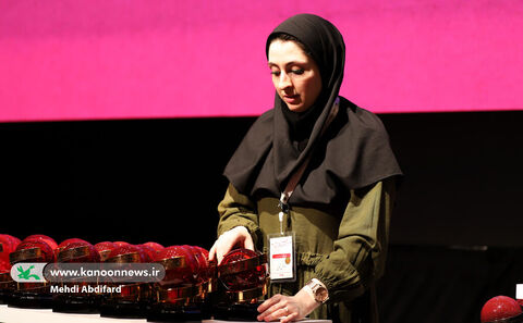 آماده‌سازی سالن مراسم اختتامیه دوازدهمین جشنواره بین‌المللی پویانمایی تهران
