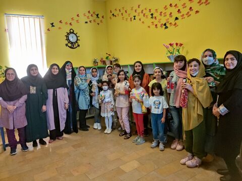 چند نما از ویژه برنامه‌های روز دختران در مراکز فرهنگی و هنری کانون استان قزوین