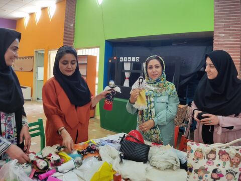 چند نما از ویژه برنامه‌های روز دختران در مراکز فرهنگی و هنری کانون استان قزوین
