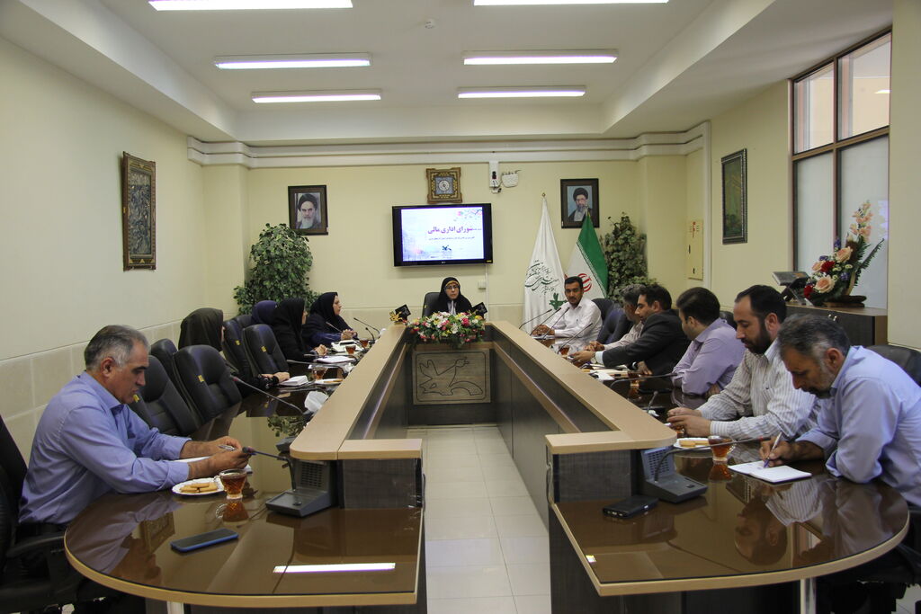 دومین جلسه شورای اداری مالی کانون پرورش فکری آذربایجان‌غربی برگزار شد