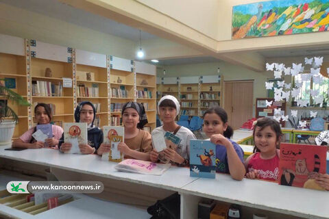 گزارش تصویری از فرایند امانت کتاب و استقبال کودکان در مراکز کانون سمنان