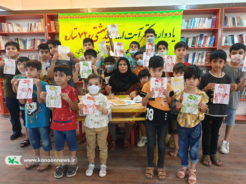 اعضا و مربیان مراکز کانون استان بوشهر یاد شهدای 7تیر را گرامی داشتند