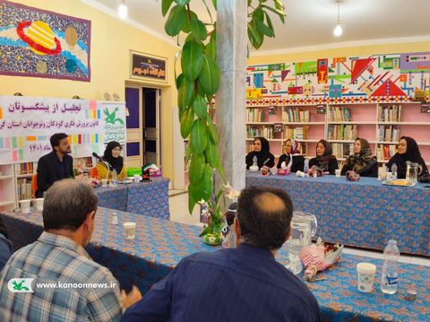 تجلیل از پیشکسوتان کانون پرورش فکری کودکان و نوجوانان استان کردستان به روایت تصویر